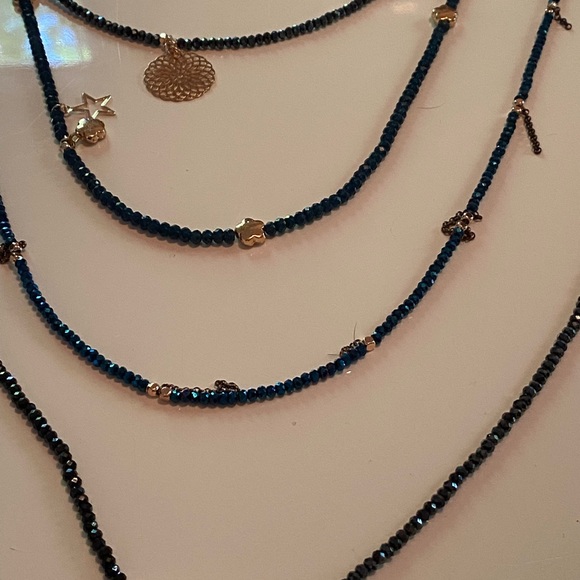 Beautiful Beaded Layered Necklace - Picture 5 of 6